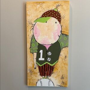 ⚾️Baseball Player canvas art⚾️